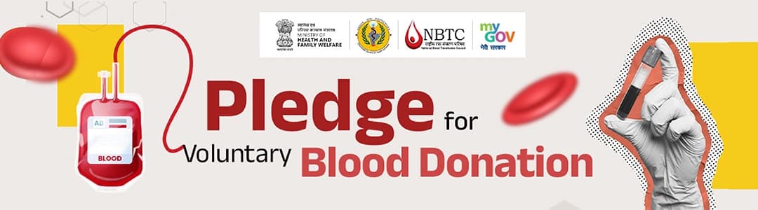 Pledge for Voluntary Blood Donation